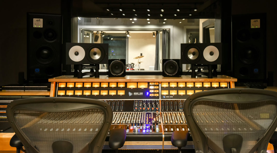 Sound proof recording studio